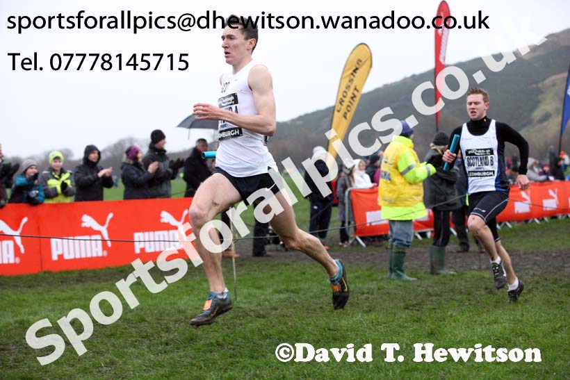 Stewart Cup International Relay, Great Edinburgh Cross Country. Photo: David T. Hewitson/Sports for All Pics